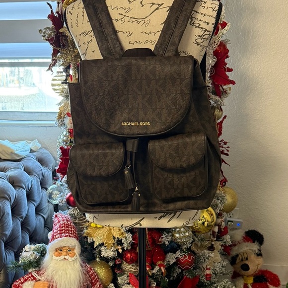 Michael Kors Logo Backpack - Picture 2 of 16